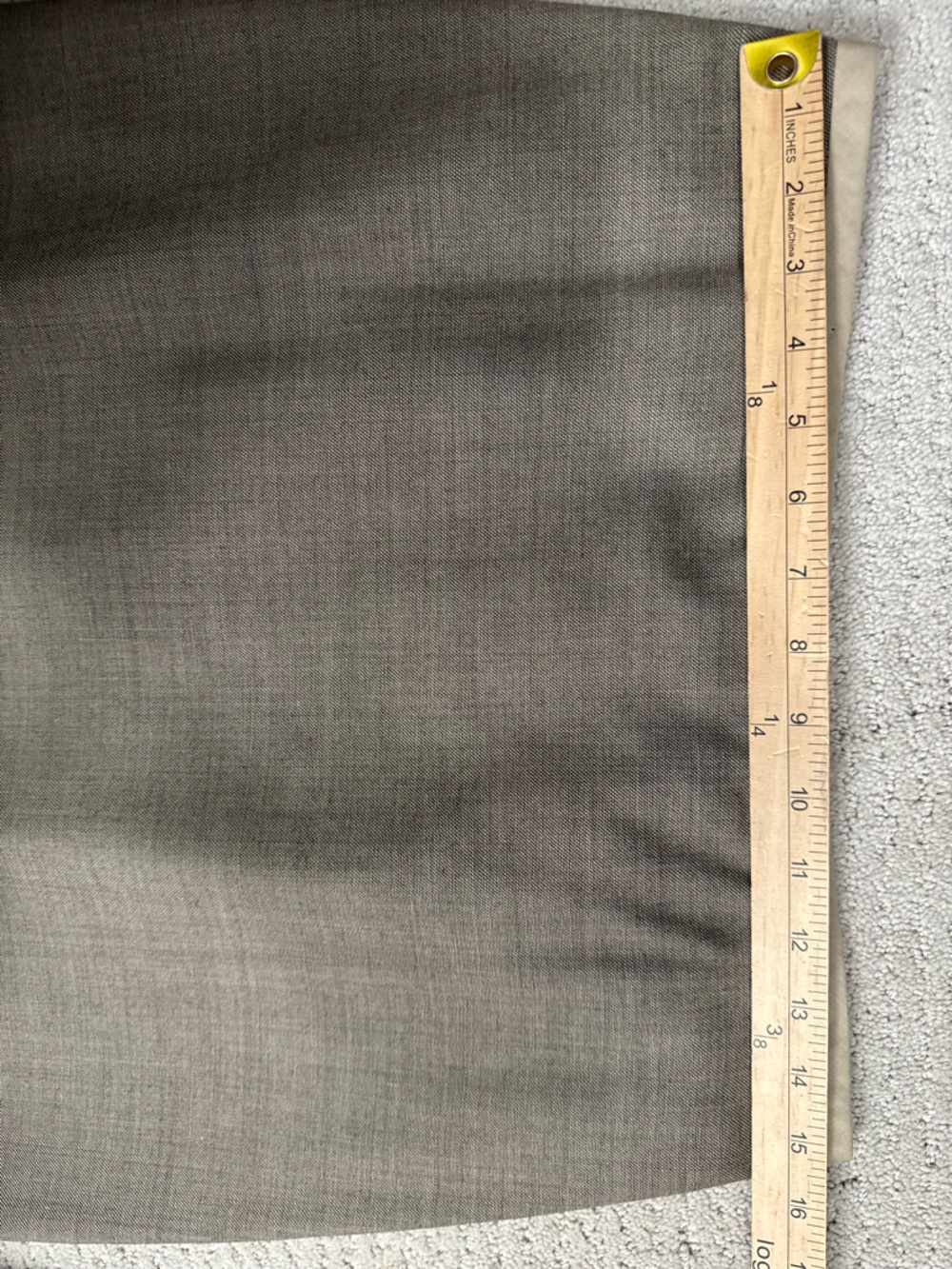 Vintage 90s J. Crew Long Wool Skirt RARE Tailored Lined Quiet Luxury Old Money - Picture 7 of 13